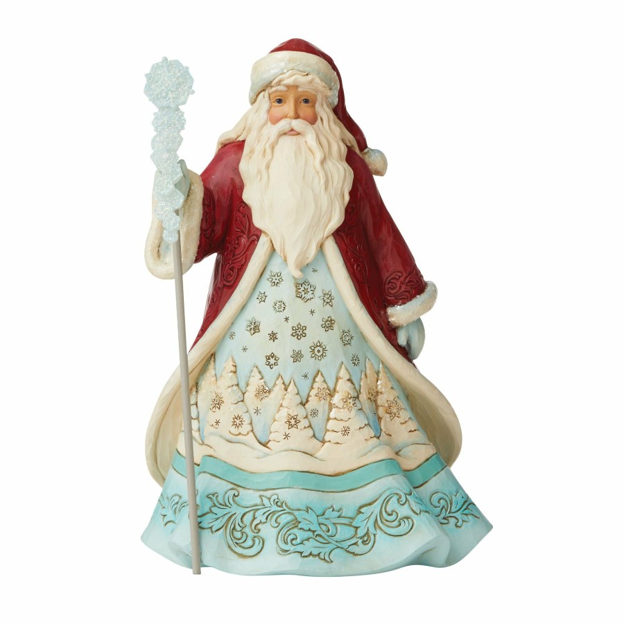 Decoration * | Shop Heartwood Creek Wonderland Santa/Snowflakes