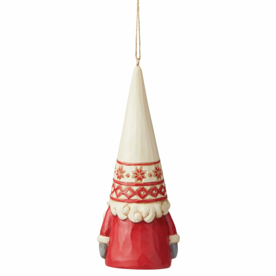 Ornaments * | Discount Heartwood Creek Nordic Noel Gnome Ornament