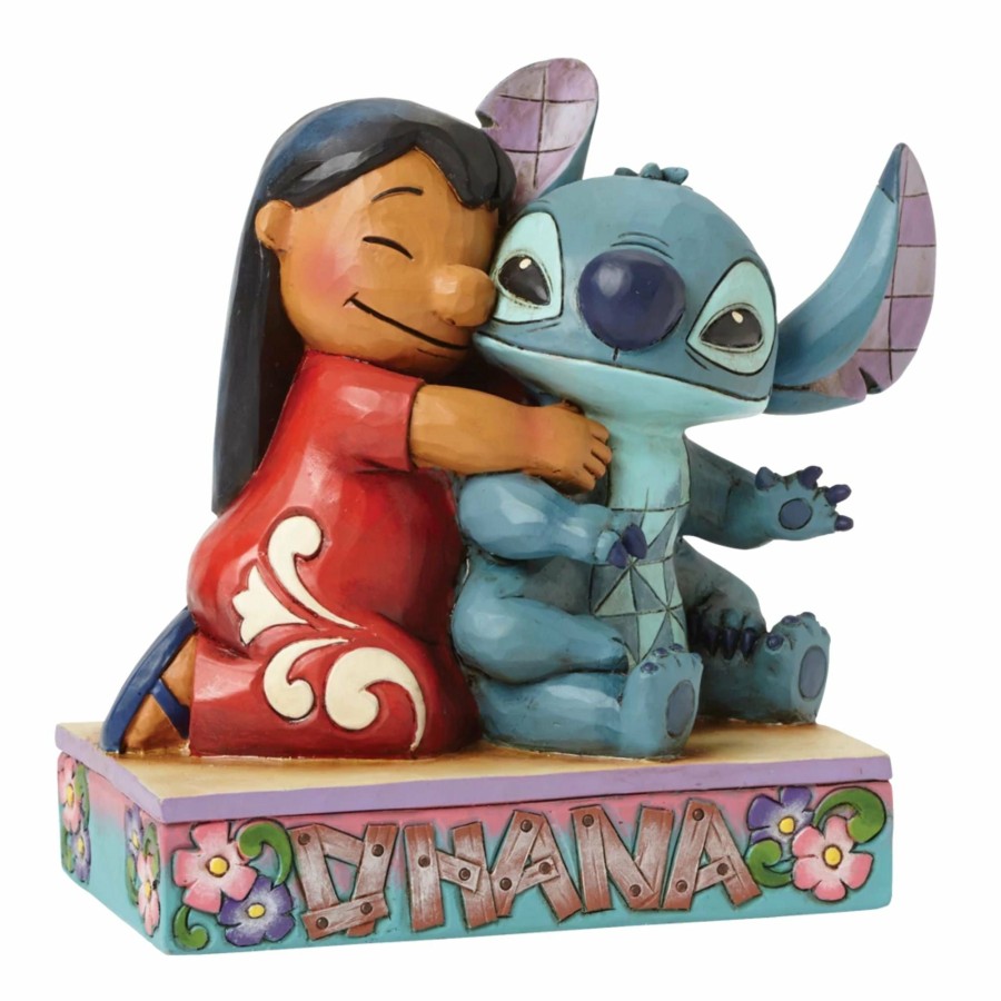 Gifts * | Shop Disney Traditions Lilo Hugging Stitch