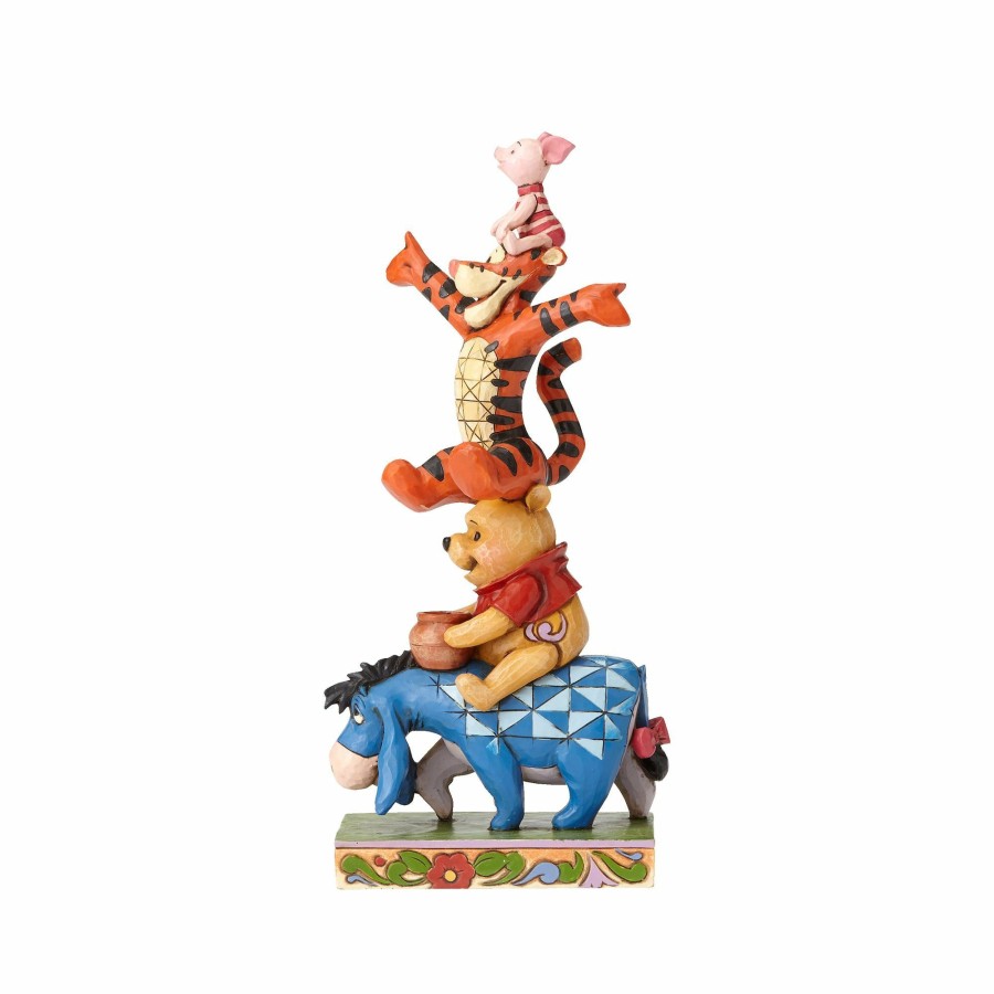 Most Popular * | New Disney Traditions Eeyore Pooh Tigger Piglet