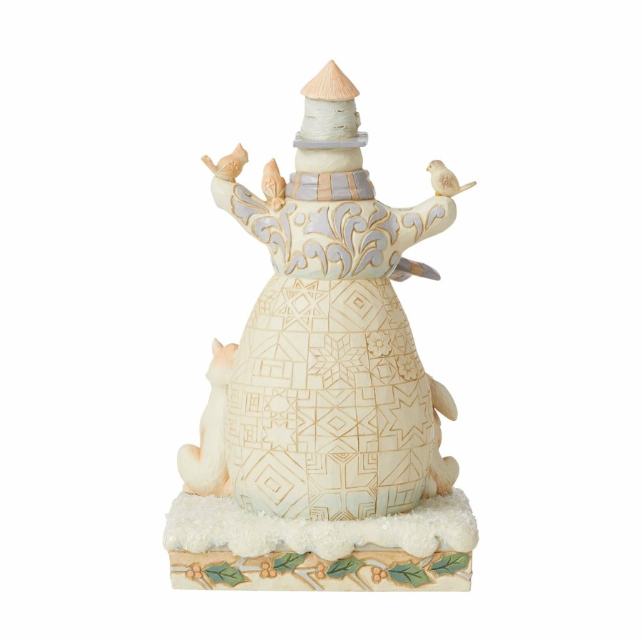 Decoration * | New Heartwood Creek Woodland Snowman/Birdhouse Hat