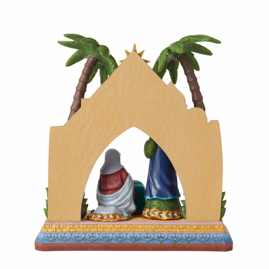 Decoration * | New Heartwood Creek Nativity Limited Ed 4 Pc Set