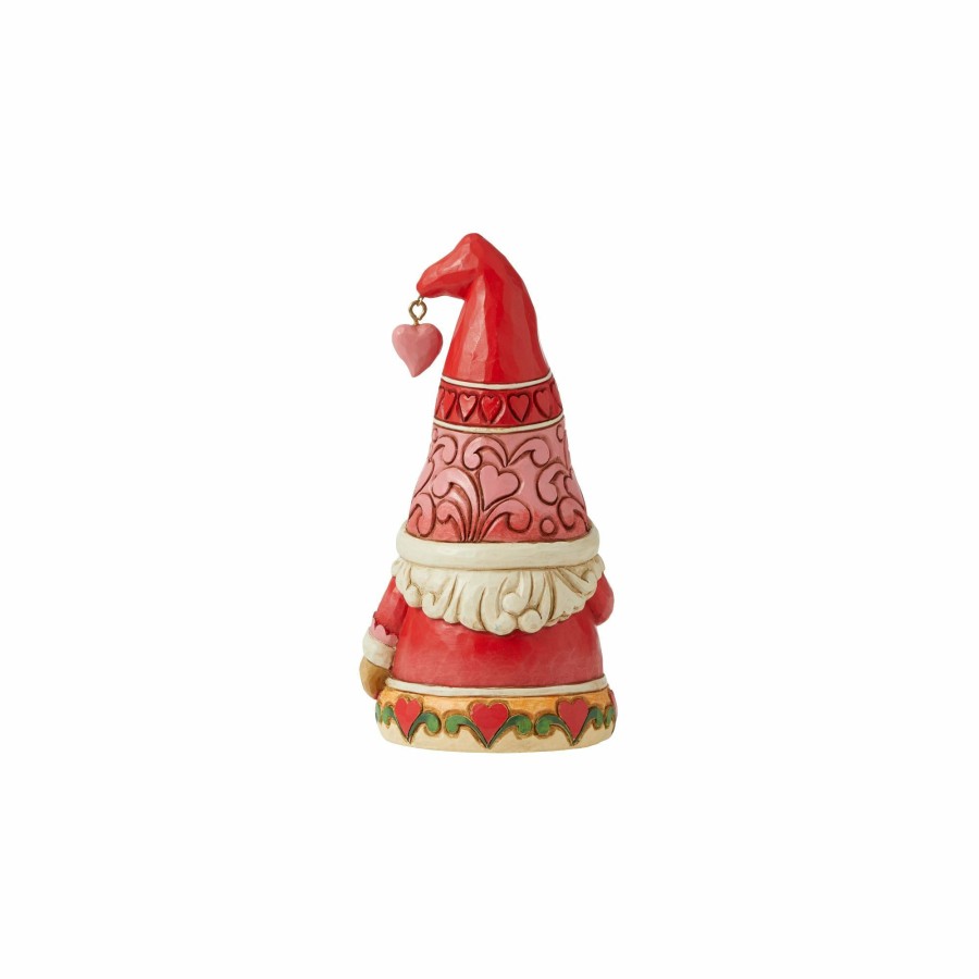 Gifts * | Outlet Heartwood Creek Love Gnome With Red Hearts Hat