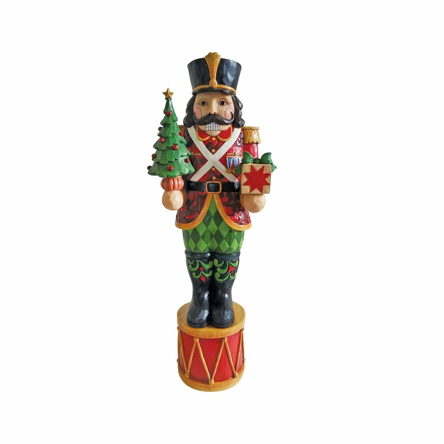 Decoration * | Outlet Heartwood Creek Nutcracker Statue