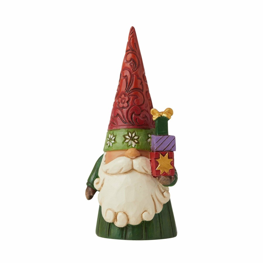 Gifts * | New Heartwood Creek Christmas Gnome Holding Gifts