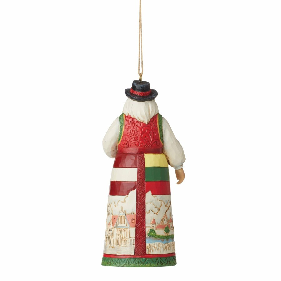 Ornaments * | New Heartwood Creek Baltic Santa Ornament