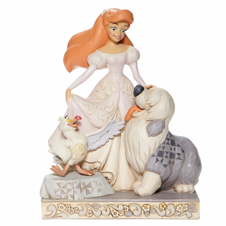 Gifts * | Limited Edition Disney Traditions White Woodland Ariel