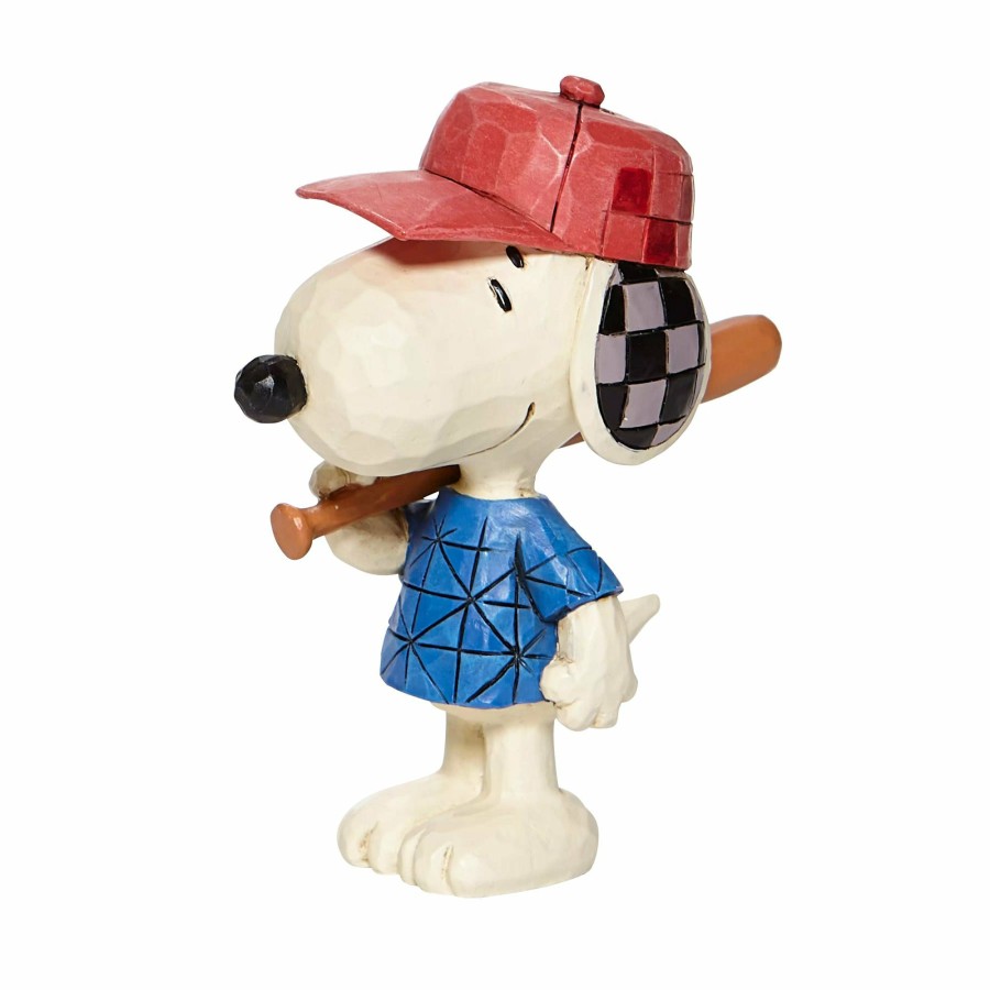 Decoration * | Limited Edition Peanuts Mini Snoopy Baseball