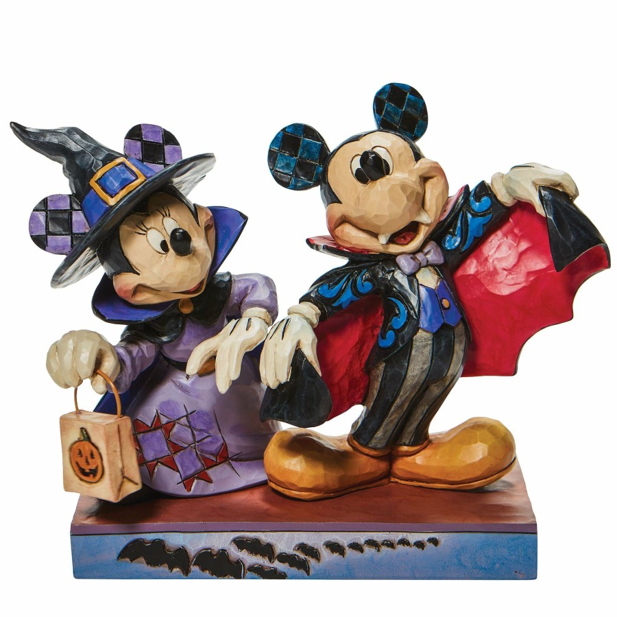 Gifts * | Shop Disney Traditions Minnie Witch Vampire Mickey