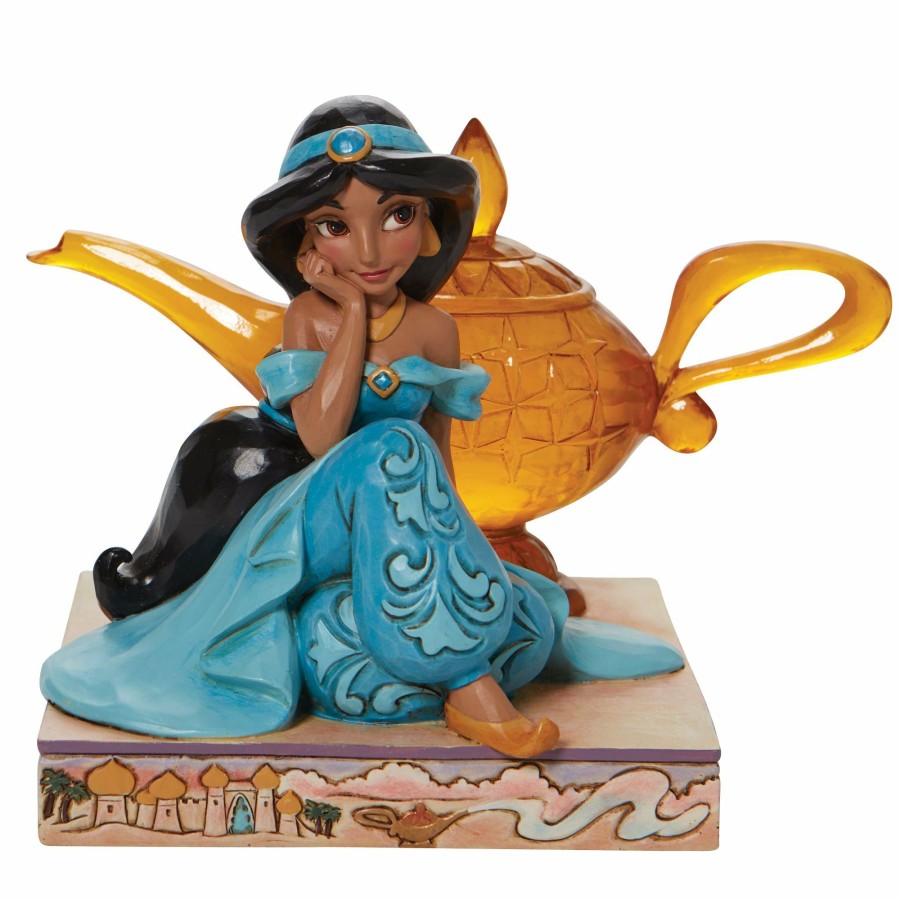 Gifts * | New Disney Traditions Jasmine & Genie Lamp