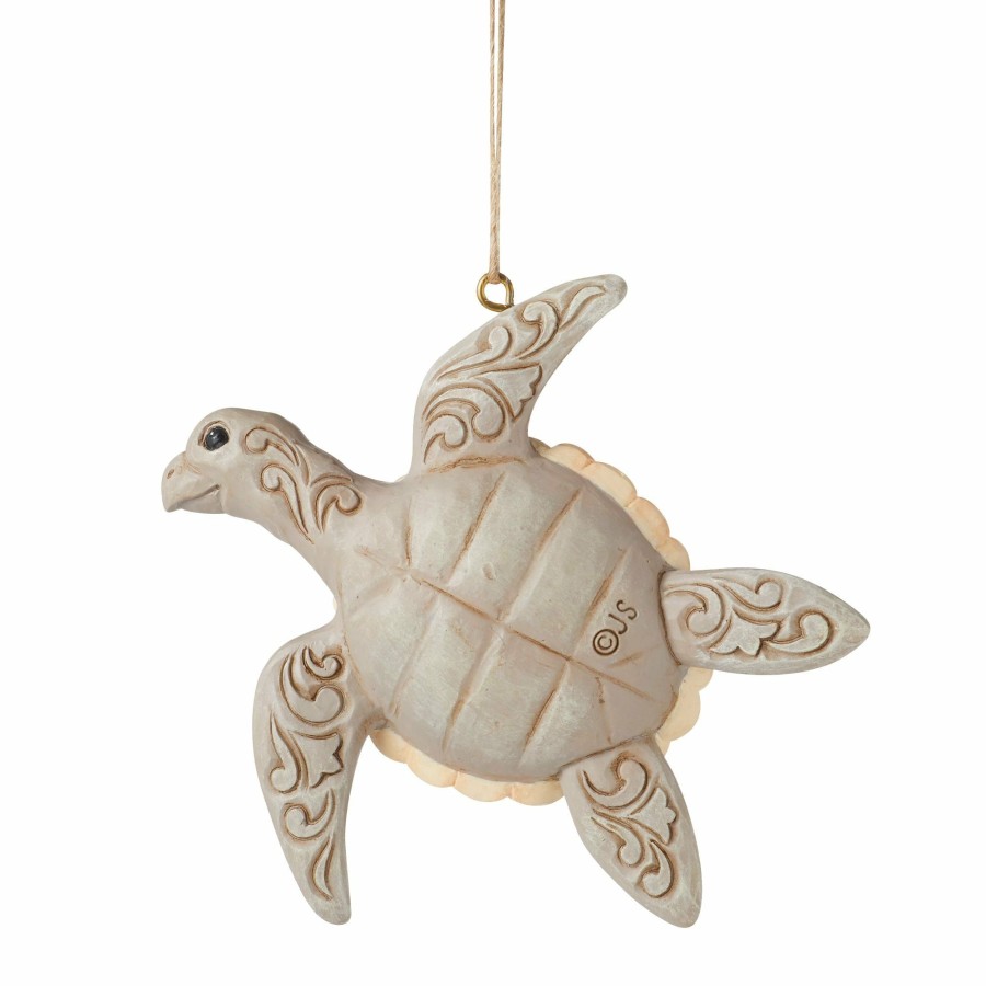 Ornaments * | Discount Heartwood Creek Coastal Sea Turtle Ornament