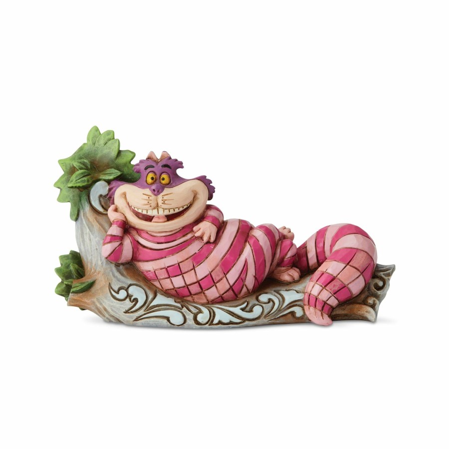 Most Popular * | Shop Disney Traditions Cheshire Cat On Tree