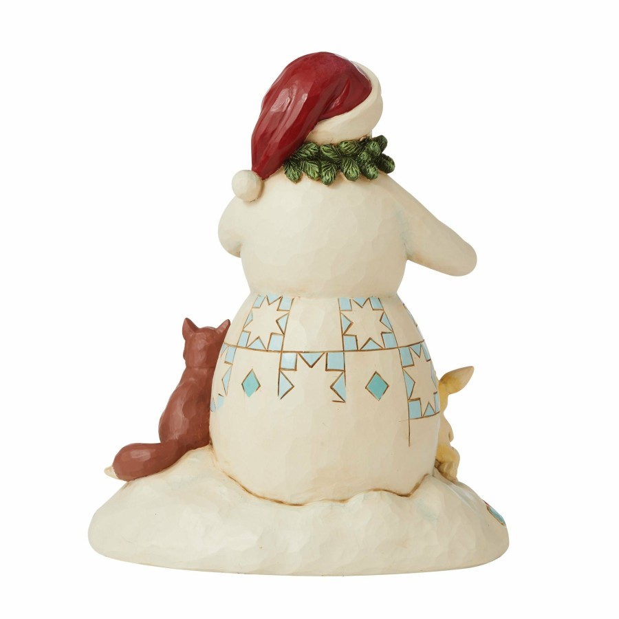 Decoration * | Shop Heartwood Creek Wonderland Snowman/Animals