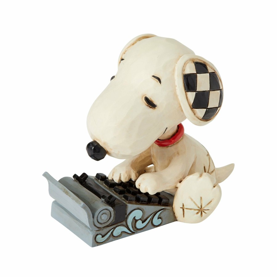 Decoration * | Shop Peanuts Snoopy Typing Mini