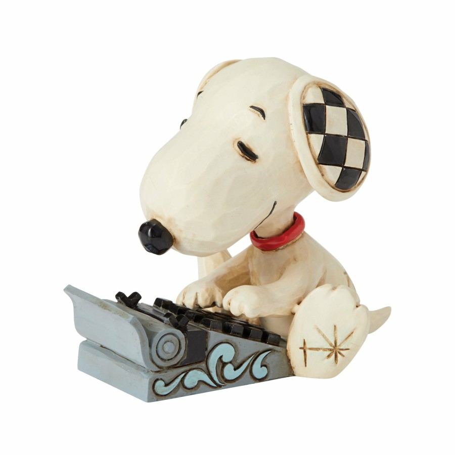 Decoration * | Shop Peanuts Snoopy Typing Mini