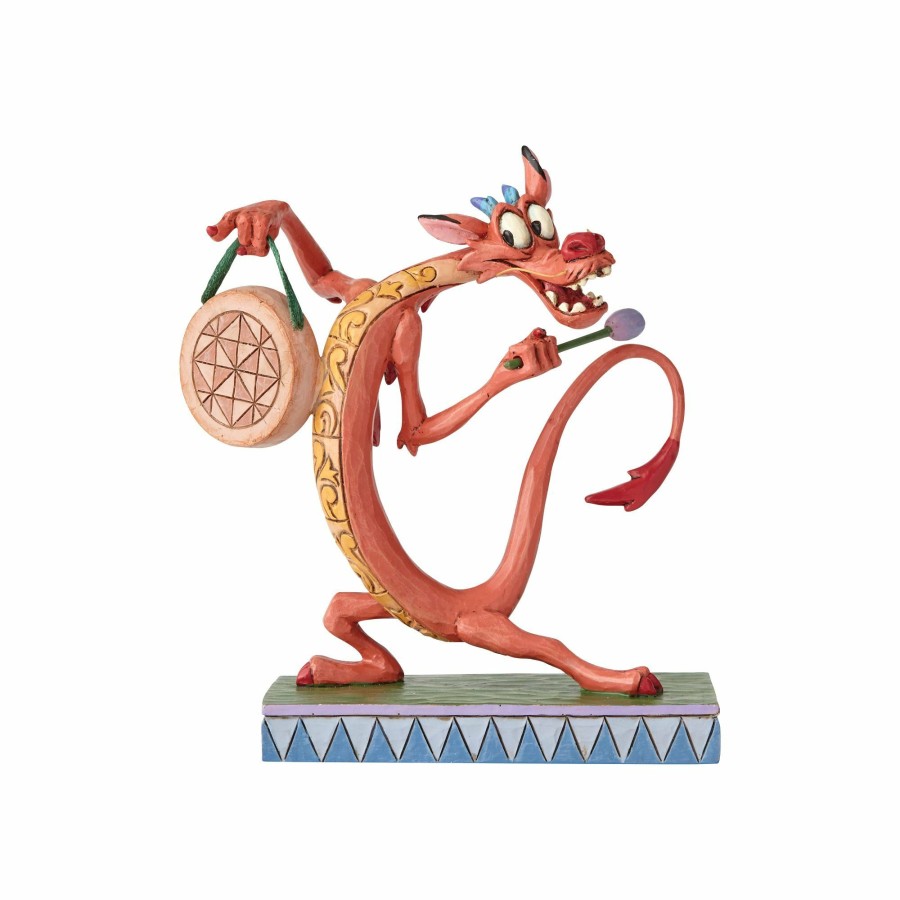 Decoration * | New Disney Traditions Mushu Personality Pose