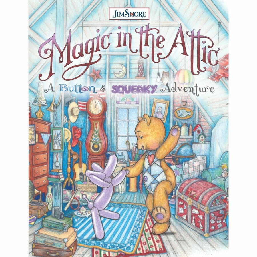 Gifts * | New Fox Chapel Books Button Book Magic In The Attic