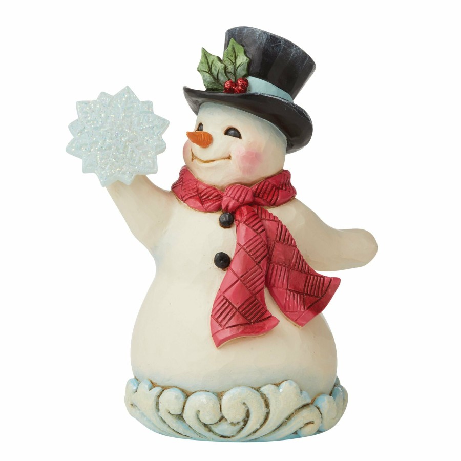 Decoration * | Discount Heartwood Creek Wonderland Snowman/Snowflake