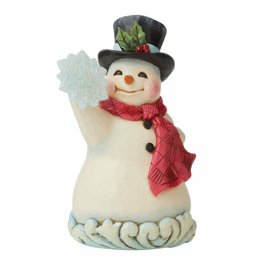 Decoration * | Discount Heartwood Creek Wonderland Snowman/Snowflake