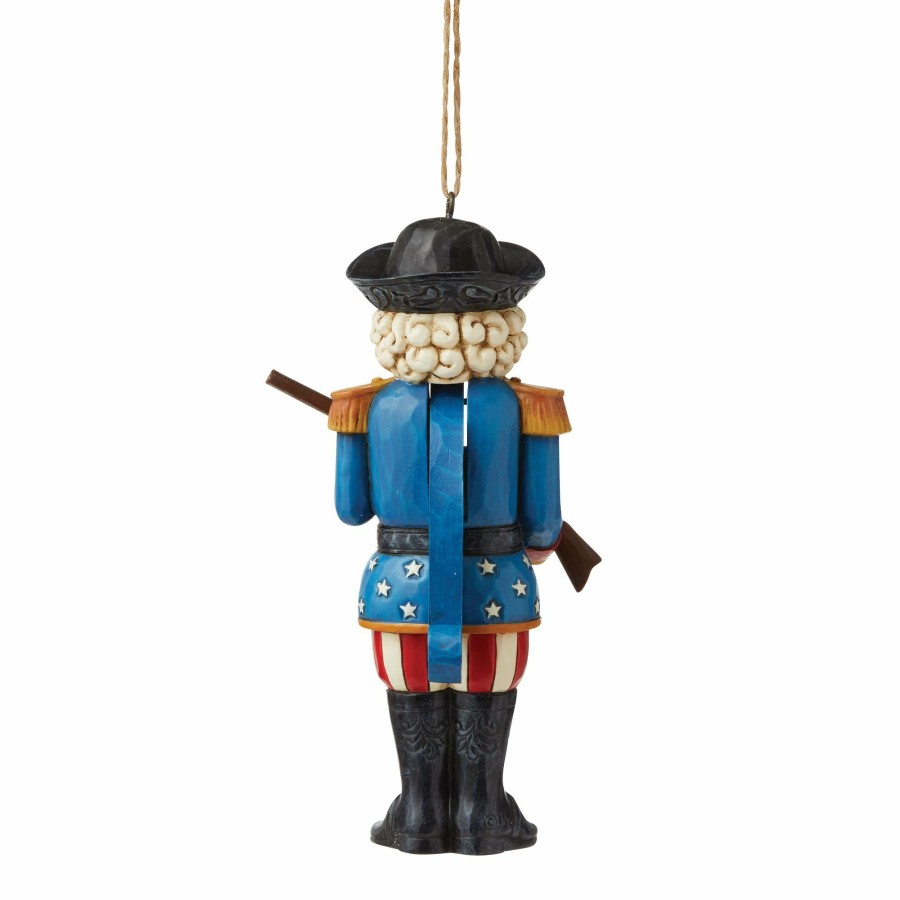 Decoration * | Outlet Heartwood Creek American Nutcracker Ornament