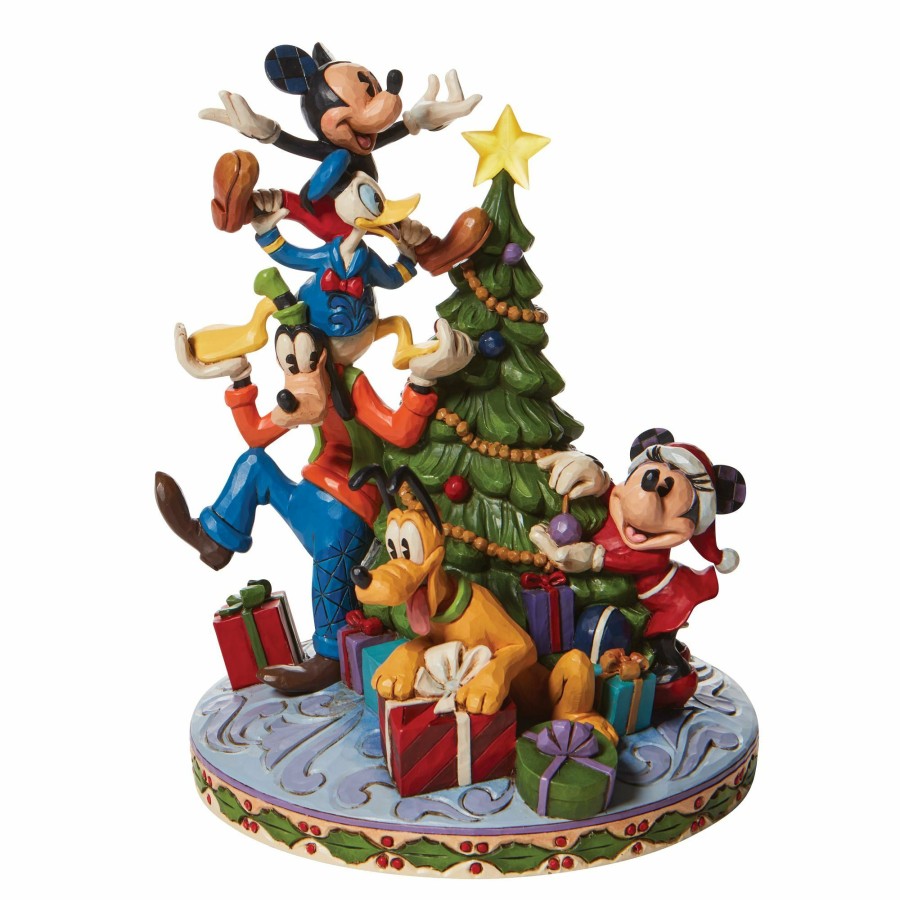 Gifts * | New Disney Traditions Fab 5 Decorating Tree