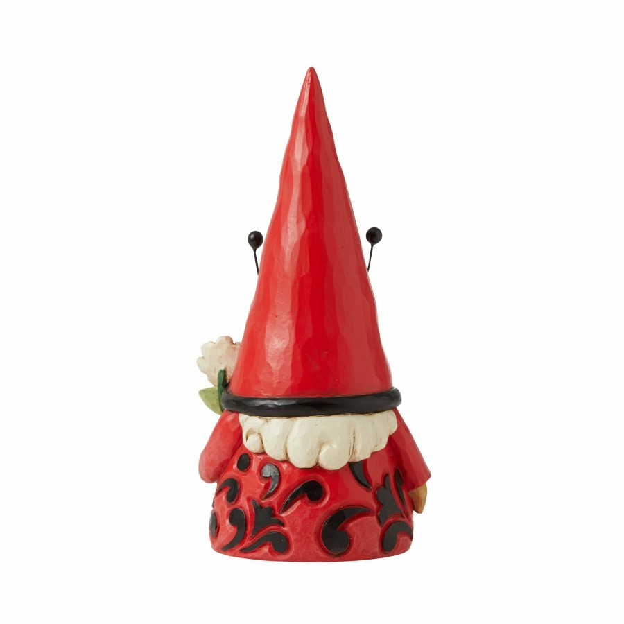 Gifts * | Discount Heartwood Creek Ladybug Gnome