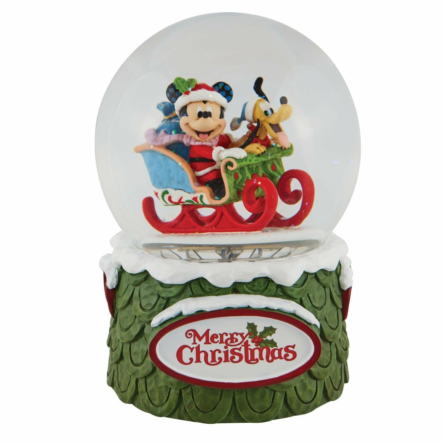 Gifts * | Outlet Disney Traditions Mickey/Pluto 120 Waterball