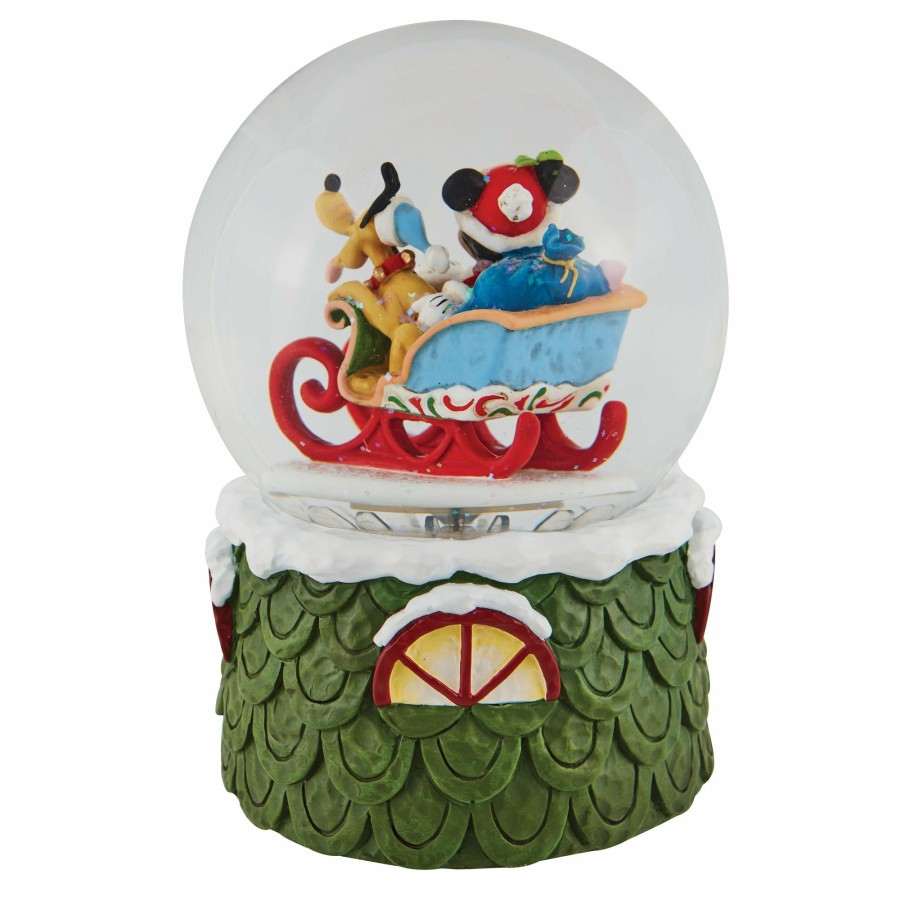 Gifts * | Outlet Disney Traditions Mickey/Pluto 120 Waterball