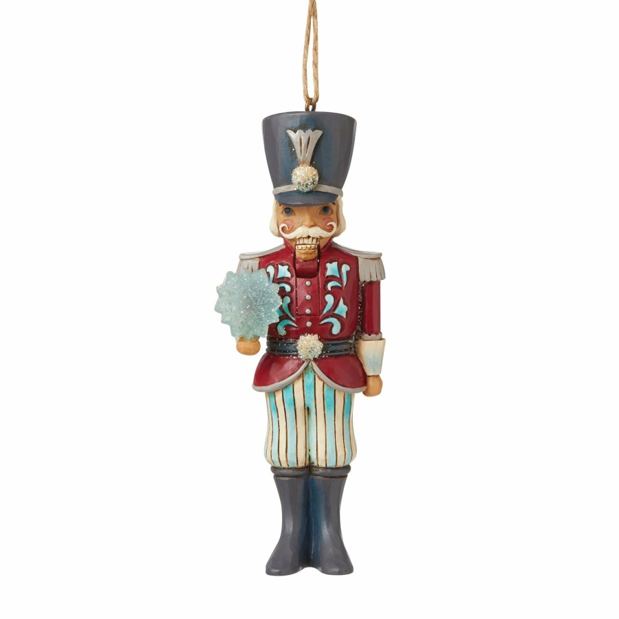 Decoration * | Outlet Heartwood Creek Wonderland Nutcracker Ornament