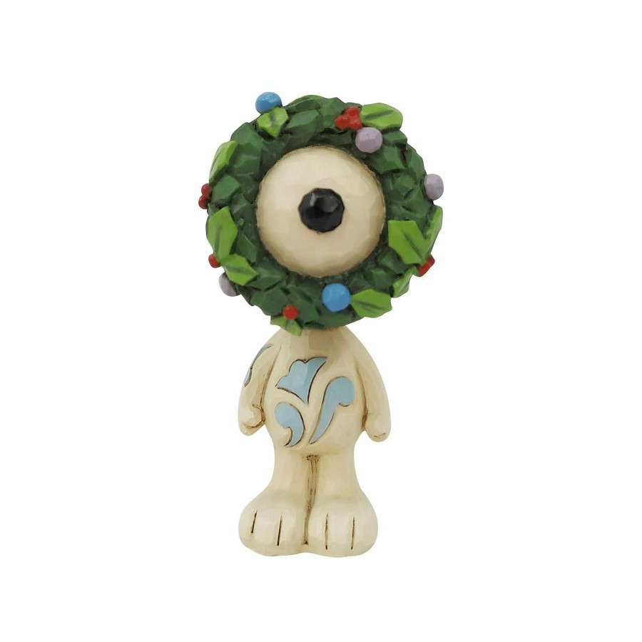 Decoration * | New Peanuts Snoopy In Wreath Mini