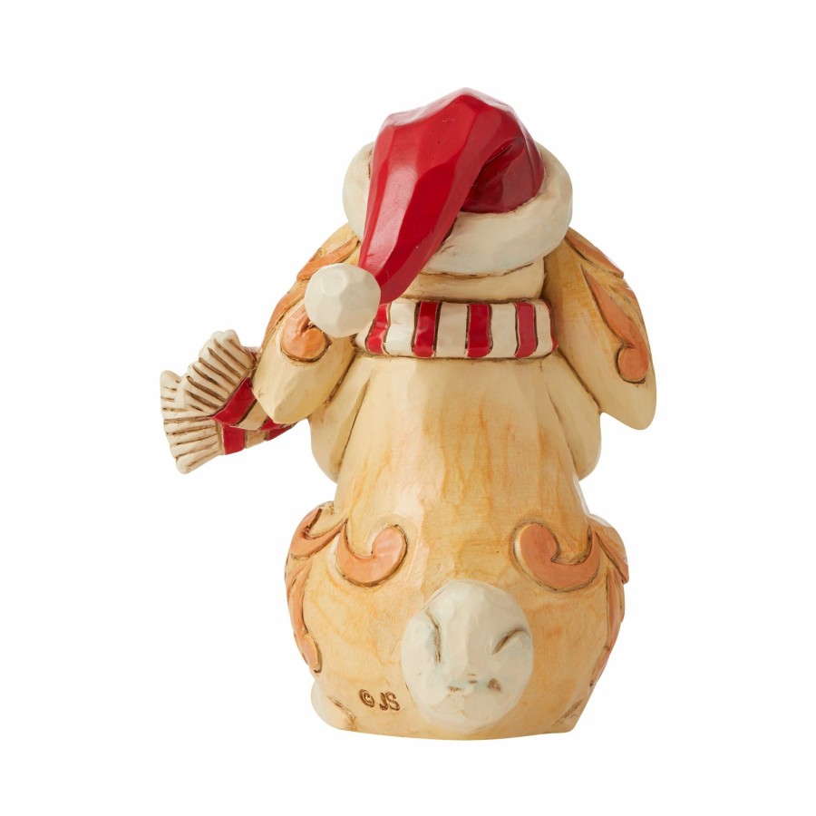 Decoration * | Outlet Heartwood Creek Christmas Bunny Mini