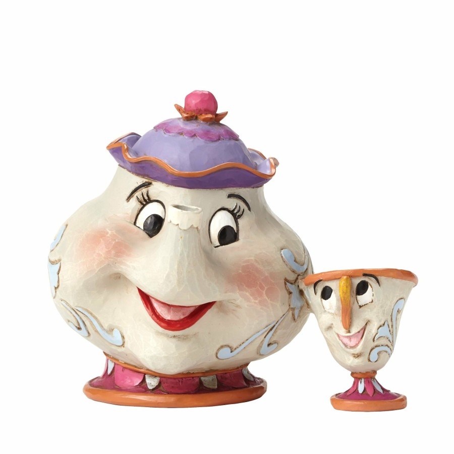 Most Popular * | Limited Edition Disney Traditions Mrs. Potts And Chip Figure