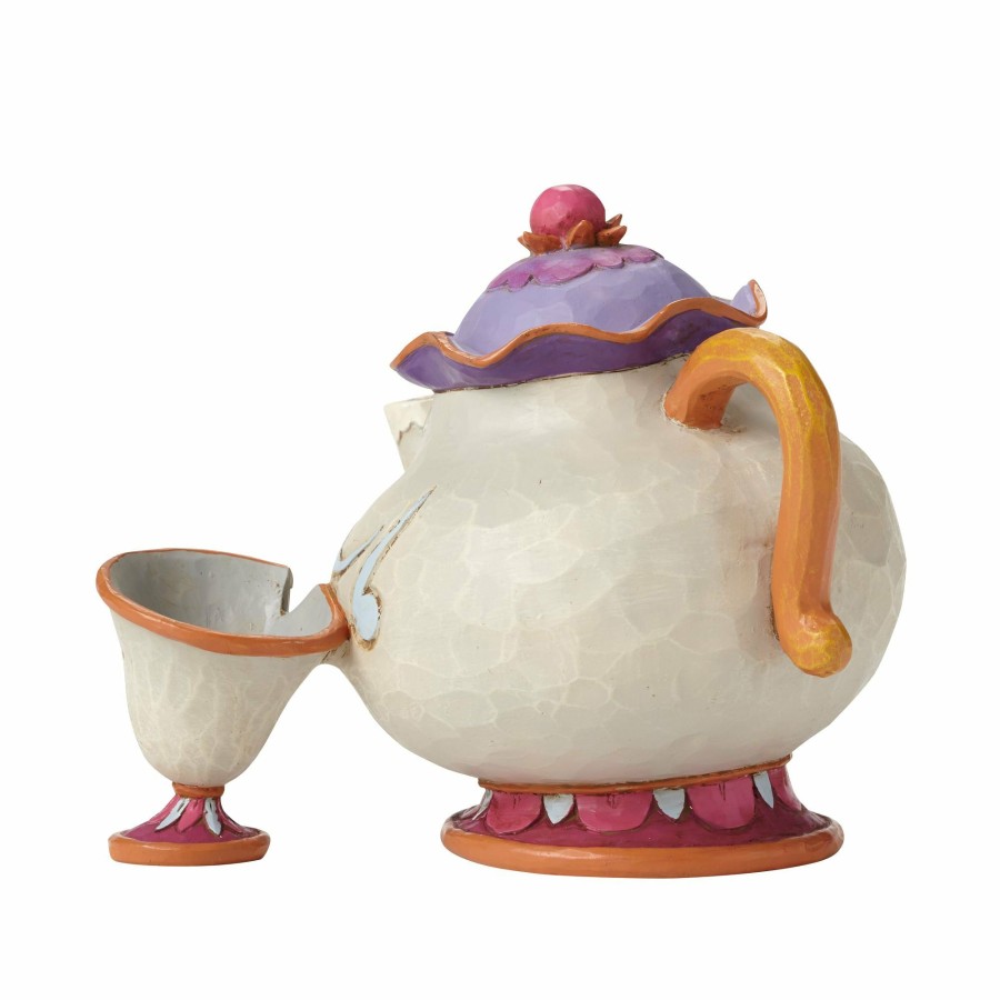 Most Popular * | Limited Edition Disney Traditions Mrs. Potts And Chip Figure