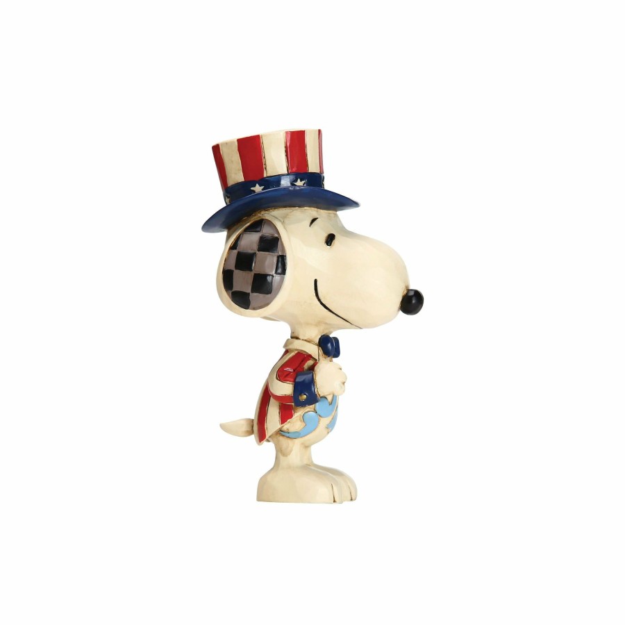 Decoration * | New Peanuts Mini Snoopy Patriotic